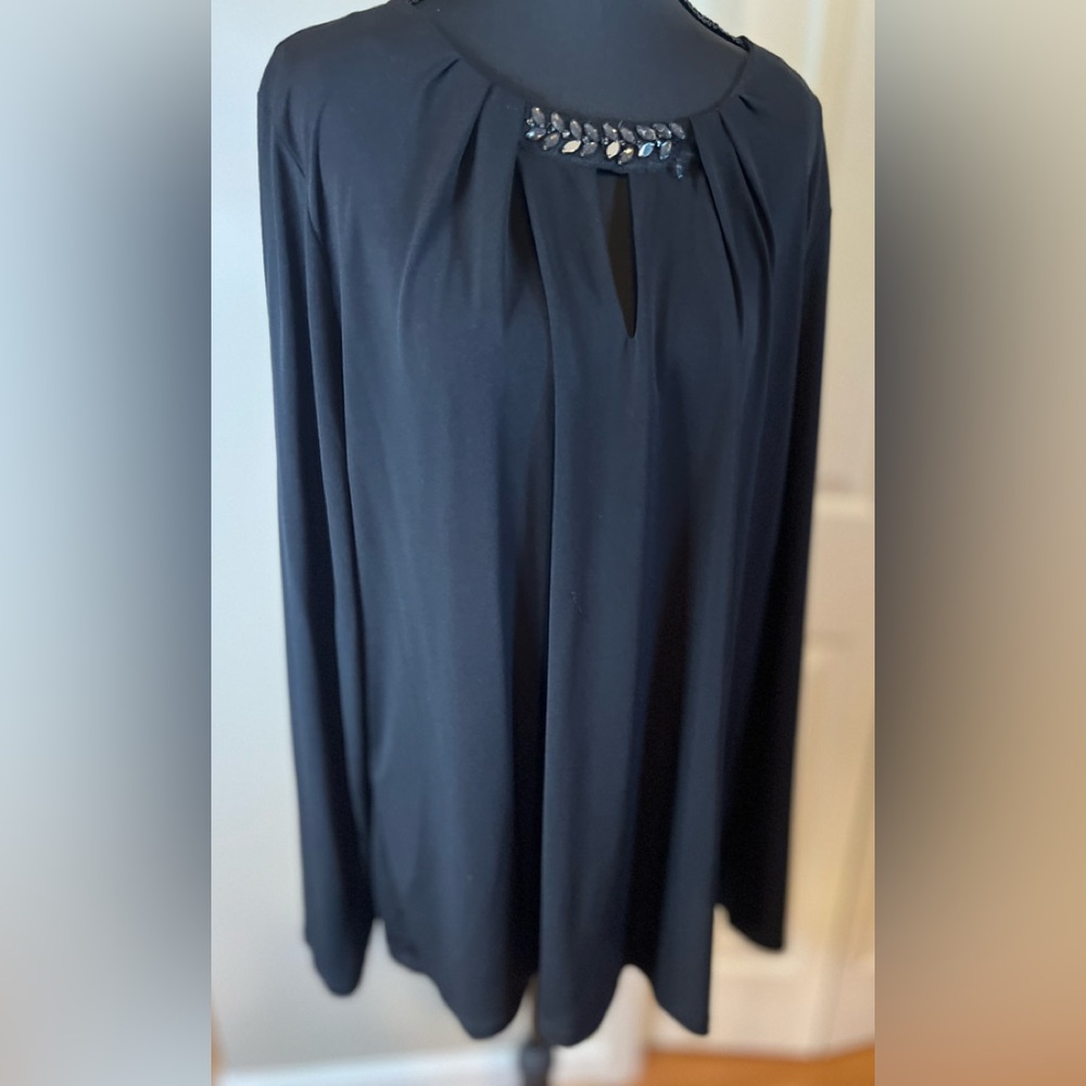 Liz Claiborne Black Career Top